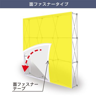 イージーシステムパネル3×4 面ファスナータイプ