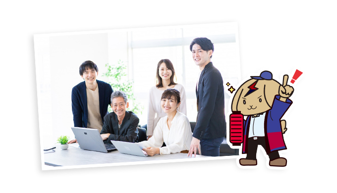 社内写真・企業キャラクター