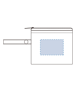  ポケッタブルトート（Ｍ）ポーチ付（TR-1349）ポーチプリント範囲